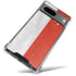 Singapore Flag Distressed Google Pixel 8a Clear Case